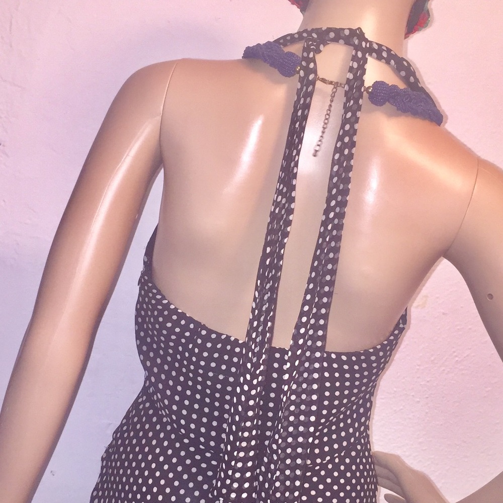 Polka dot white and black size 4 - Picture 3 of 10
